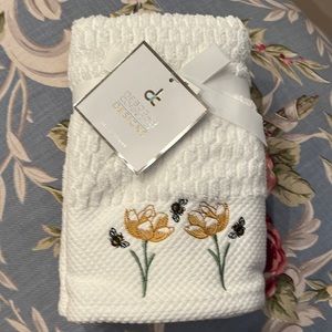 2 Deborah Connolly embroidered Bee & Flower